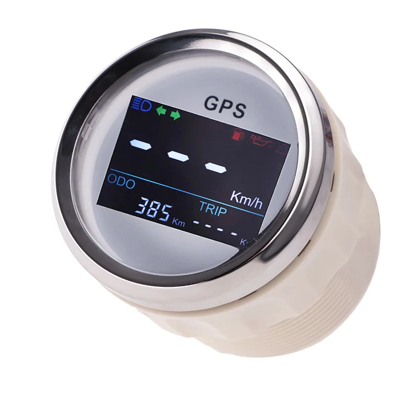 

Boat Car GPS Speedometer With GPS Antenna For Motor Yacht 52mm TFT Screen Waterproof Odometer Trip COG Voltmeter 9-32V