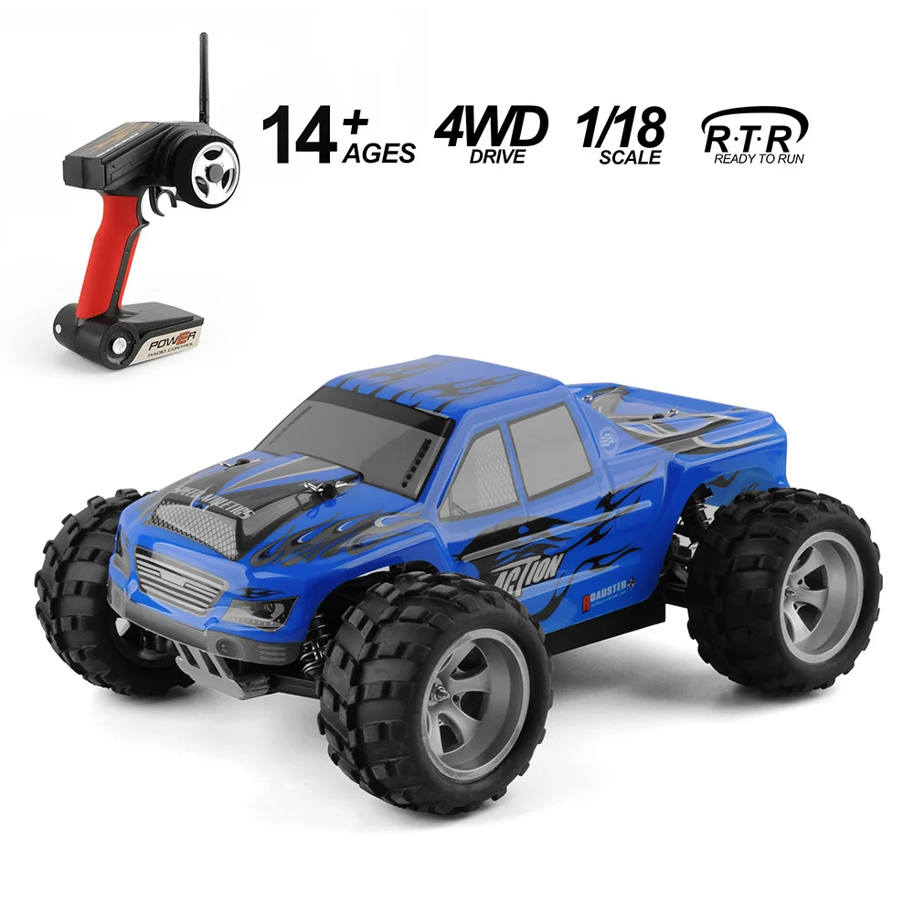 Wltoys A979 1/18 2 4 GHz 4WD Monster Rc гоночный автомобиль с дистанционным управлением Машинки