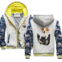 jack russell inside pocket dog lovers men hoodies casual pullovers male tracksuit hooded mens hoodies and sweatshirts oversize