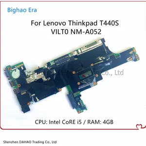 for lenovo thinkpad t440s laptop motherboard vilt0 nm a052 mainboard with intel i5 cpu 4g ram 100 test 04x3888 04x3903 04x3906 free global shipping