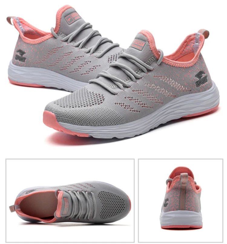 Новинка года; мужские и женские кроссовки; zapatillas mujer Deportiva; дышащие кроссовки со шнуровкой для девочек; мягкие спортивные кроссовки на плоской подошве