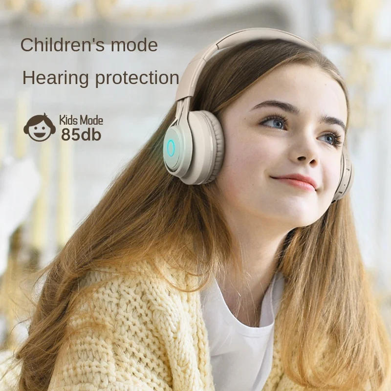 Беспроводные Bluetooth-наушники со светодиодной подсветкой с микрофоном |