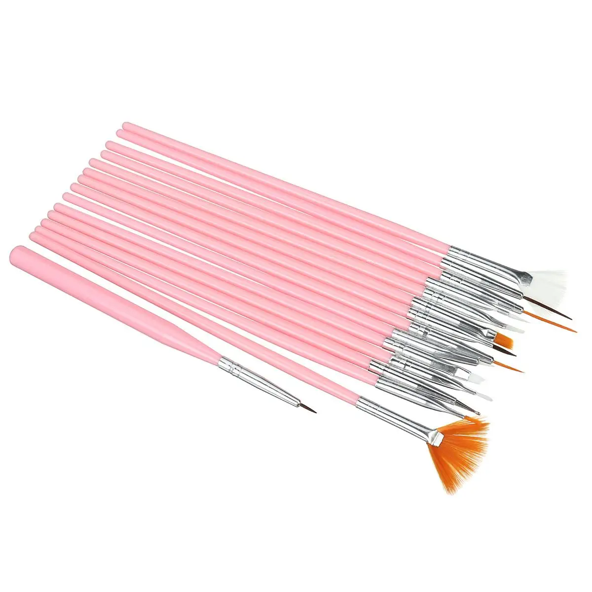 

37 Pcs Nail Art Brushes Design Set Rhinestones Decoration Box Dotting Painting Drawing Polish Pen Tools Kit