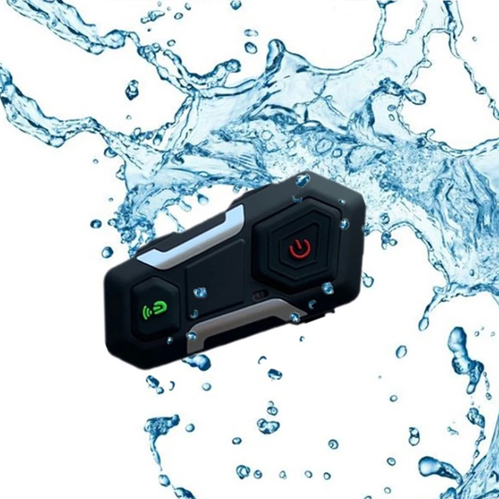 Новая Водонепроницаемая мотоциклетная гарнитура для шлема с динамиком