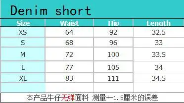 

Hot sale woman summer denim shorts casual high waist curled jeans shorts fashion Ripped shorts XS-XL Drop shipping