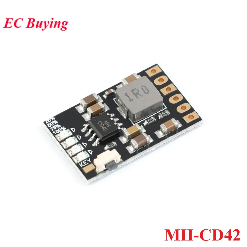 CD42 DC 5V 2.1A Мобильная плата питания 4 2 V зарядка разряда защита батареи DIY индикатор