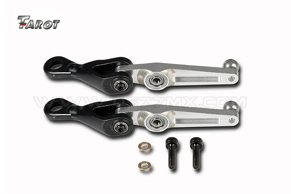 

Tarot Helicopter Parts 450 PRO Metal Washout Control Arm Black TL45023-01 /Silver TL45023-02
