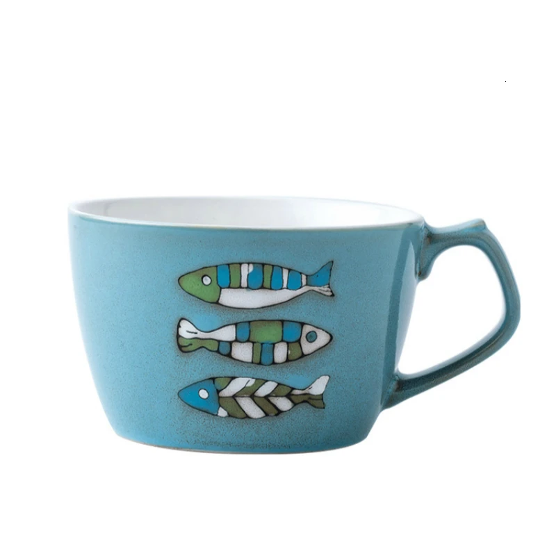 Фотокружка для завтрака овса молока большая емкость кружка с большим ртом