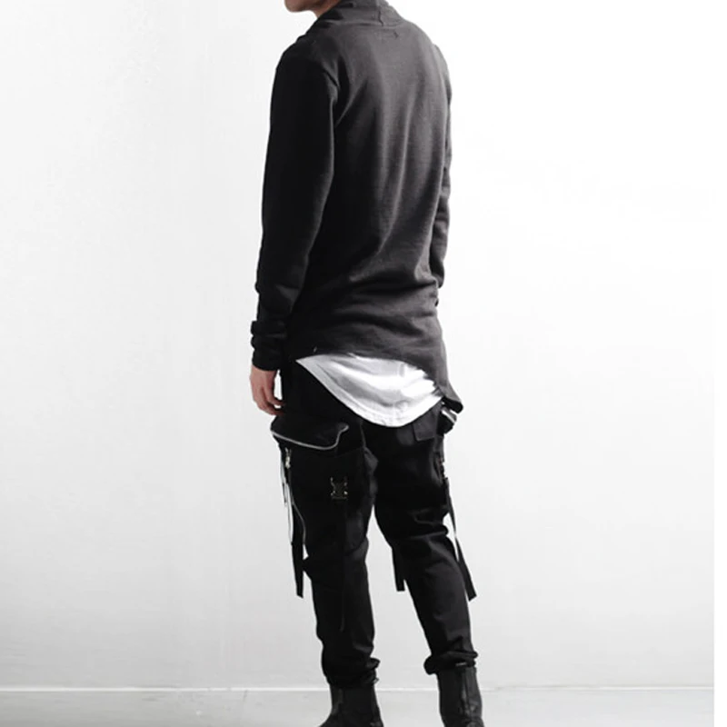 Футболка мужская с длинным рукавом модная универсальная Корейская версия