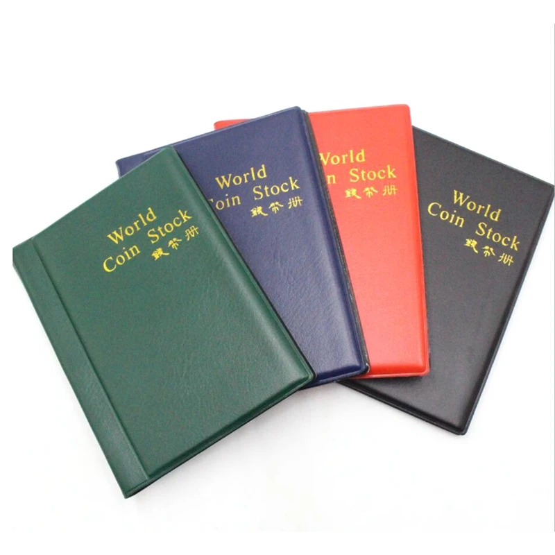 

5PCS Collecting Money Organizer 120 Pockets Coins Collection Album Book for Collector Coin Holder Album Coin Storage Bag