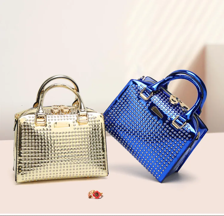 Лакированная кожа сумка на плечо слинг с верхней ручкой через Женская сумочка