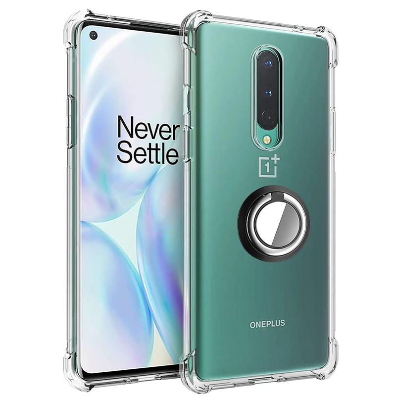 Магнитный автомобильный держатель-кольцо на палец противоударный мягкий чехол с