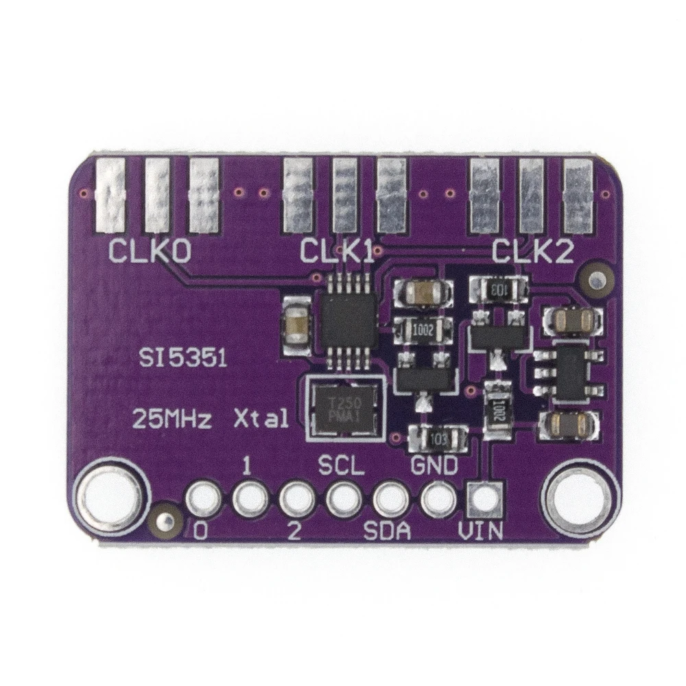Настольная плата для генератора часов Si5351A Si5351 I2C 3 5 в постоянного тока модуль