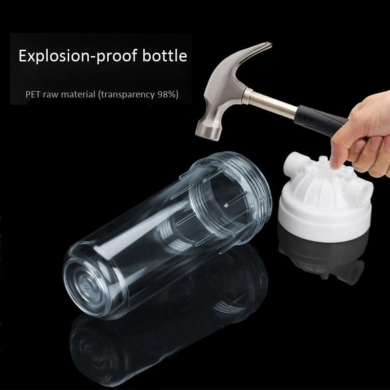 

10 Inches of Explosion-Proof Bottle Filters Water Filte Transparent Bottle Filters Water Purifiers Accessories