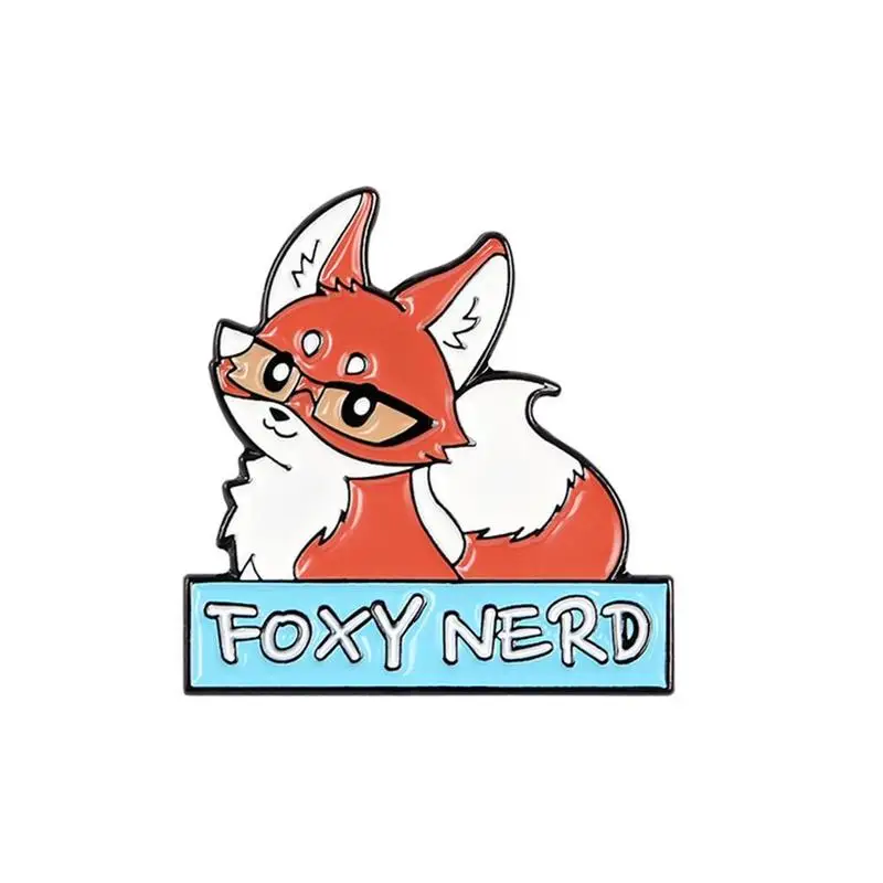 

Cute Cartoon Animal Alloy Enamel Pin Panda Turtle Fox Rabbit Cat Animal Brooch Men Pins Brooches For Women Gift Accessories