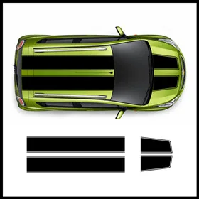 Наклейка на юбку автомобиля EV Sport Styling виниловая наклейка на тело индивидуальные наклейки для сада для Chevrolet Spark