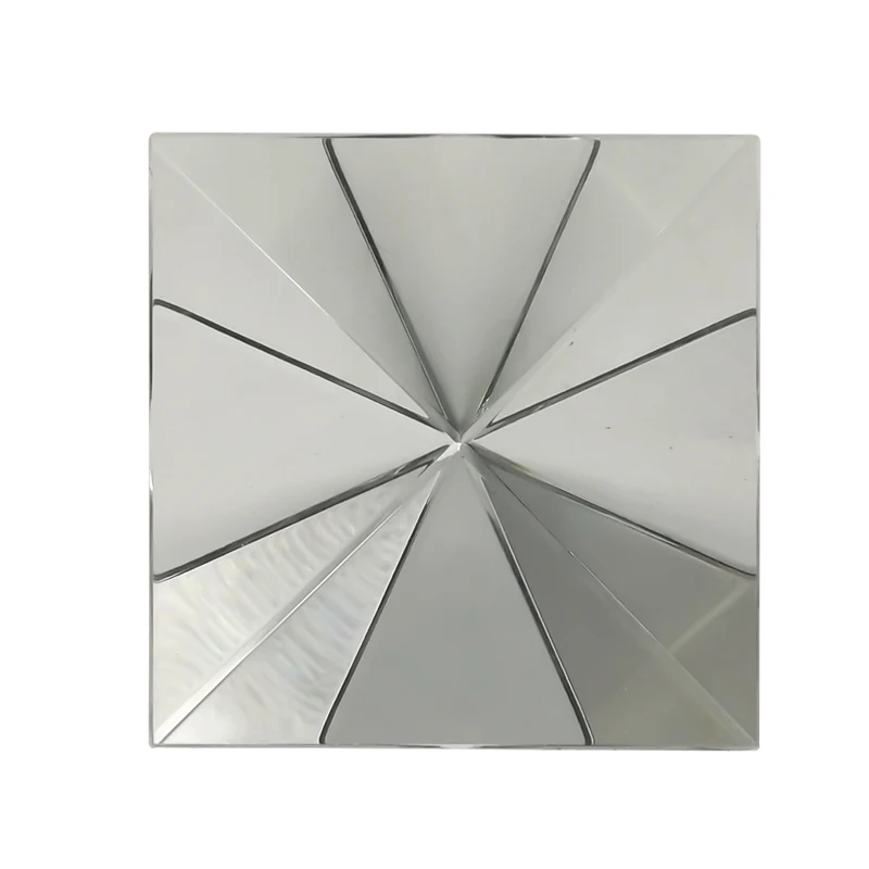 Оптическая призма кристальная пирамида прямоугольная физическая оптика