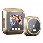 Цифровой дверной звонок с функцией ночного видения, видеокамера для входной двери, цветной ЖК-экран, 2,42,8 дюйма, электронный дверной видео звонок