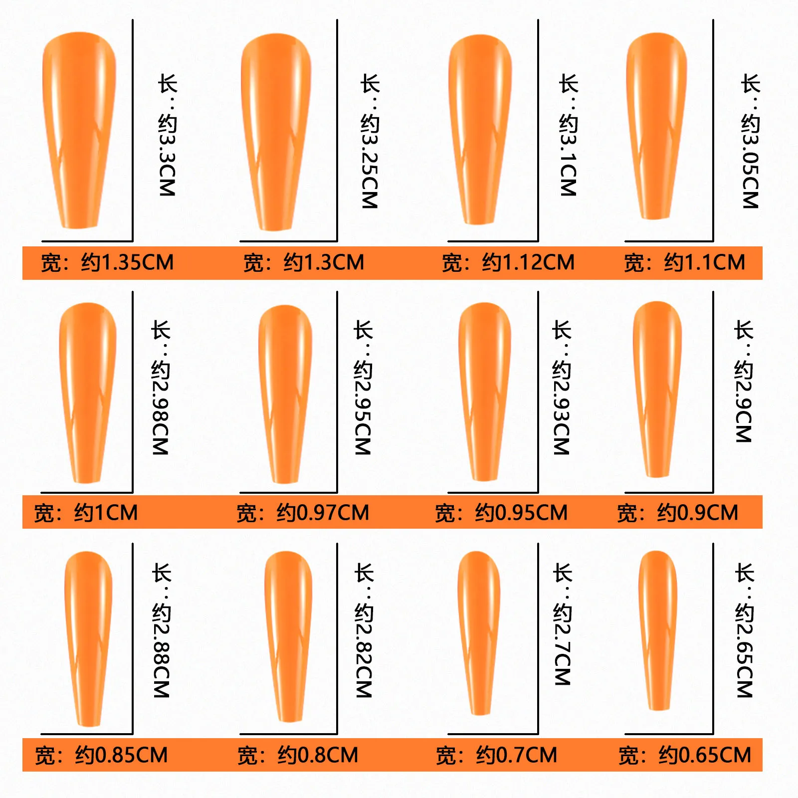

2021 New 24Pcs Fake Nails Ballet Coffin Design French Bright Press Nails Purple Artificial Acrylic For Woman Manicure Nails Art