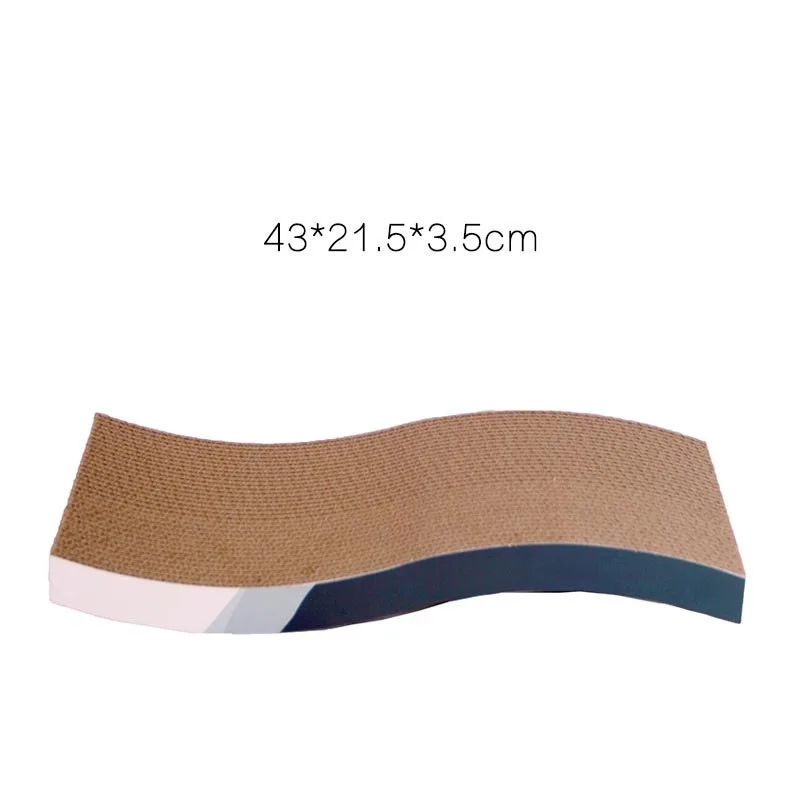 

Cat Scratcher Cardboard Durable Kitten Scratch Board Grinding Claw Tool Corrugated Reversible Cat Scratcher Pad Pet Supplies