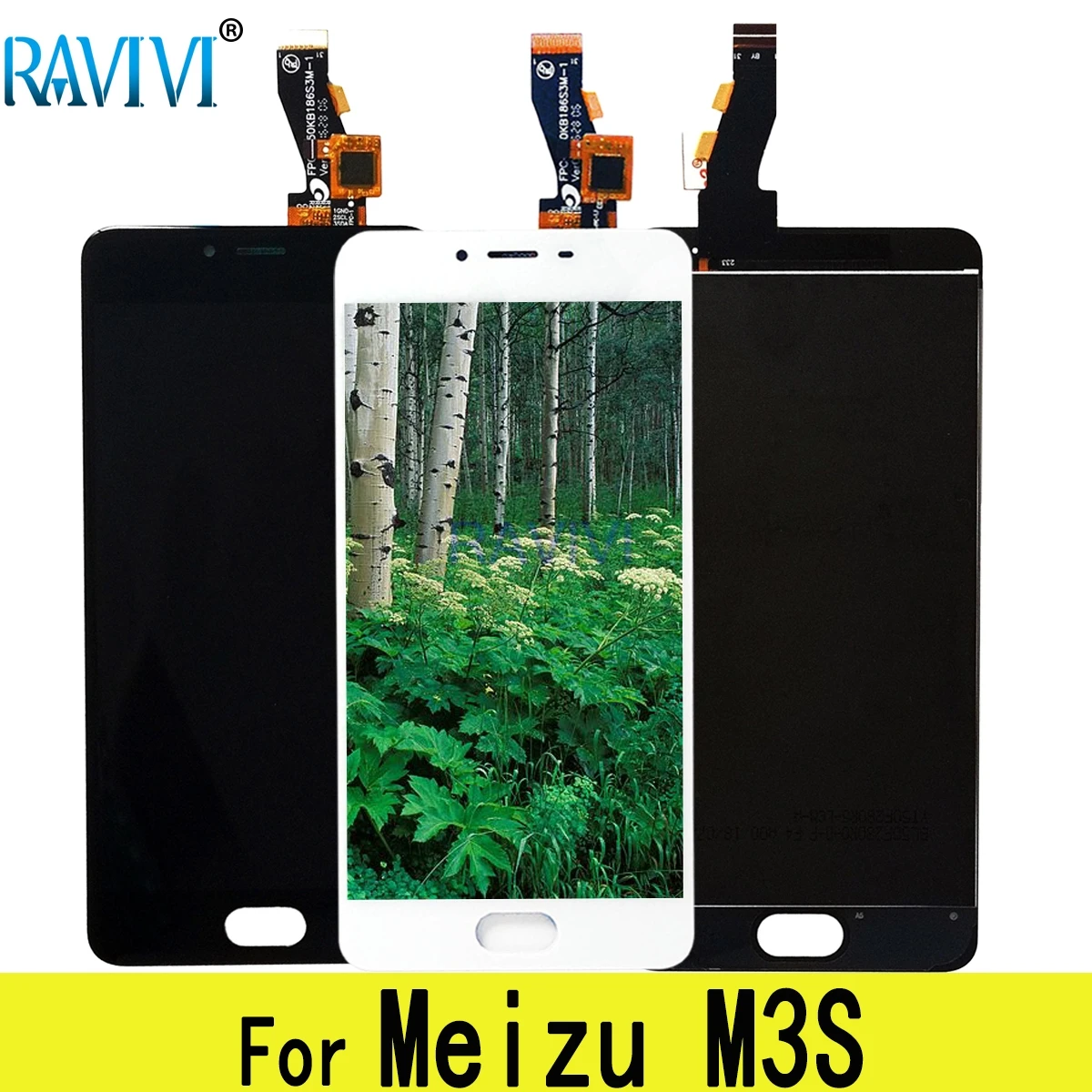 5 0 &quotM3S мини ЖК дисплей для MEIZU M3s Дисплей кодирующий преобразователь сенсорного