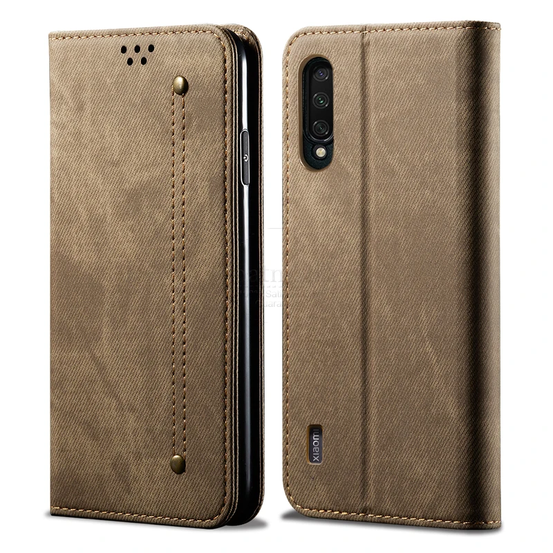 Чехол-кошелек для Xiaomi Mi 9 lite, Магнитный чехол-книжка, откидная крышка для xaomi Mi 9 Pro 5G, джинсовые кожаные сумки, подставка, держатель для карт