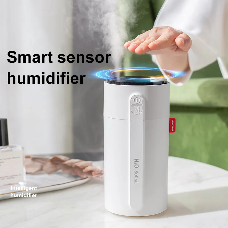 

800ml Double Spray Air Humidifier USB Diffuser 2000mAh Battery Rechargeable Umidificador Essential Oil Humidificador Oil Diffuse