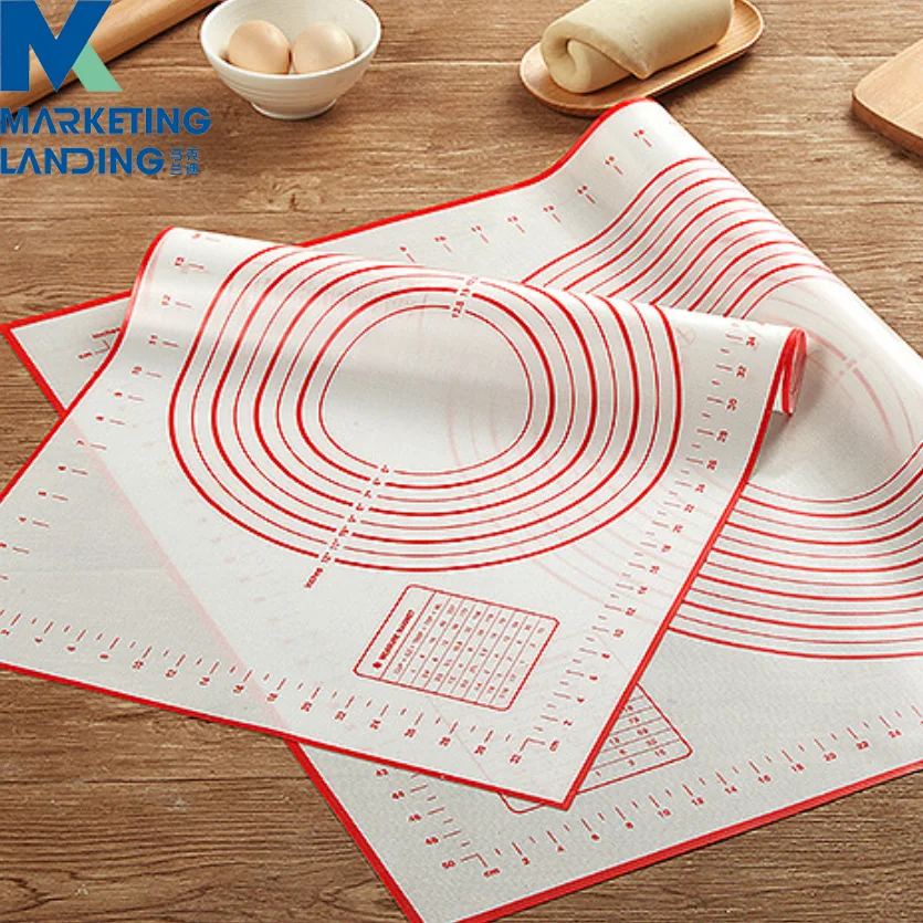 Многофункциональные Силиконовые коврики для выпечки лист теста пиццы