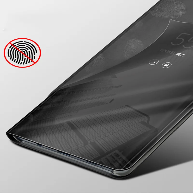 Умный зеркальный флип-чехол для huawei P20 P30 P10 Lite Pro Y9 Y7 Y5 Y6 P Smart mate 30 20 Pro для Honor V20 10 Lite 8X 9X чехол
