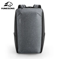 kingsons 15 inch waterproof laptop backpack anti theft school backpacks for men and women messenger mochila masculina bag