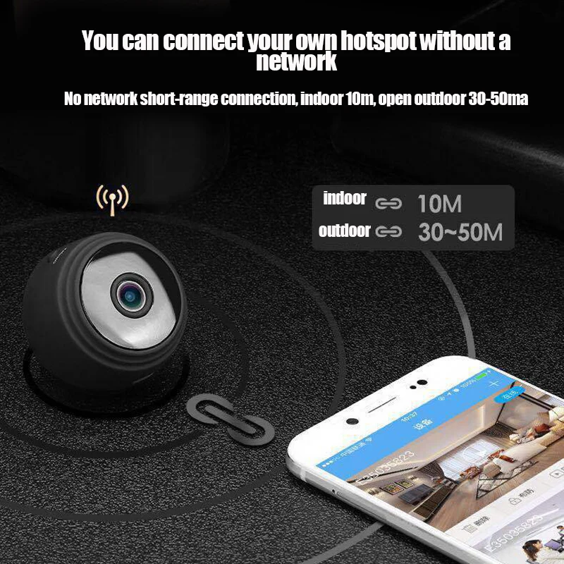 

WIFI Wireless Webcam High Definition Intelligent Camera for Home Outdoor Safety Yard GK99