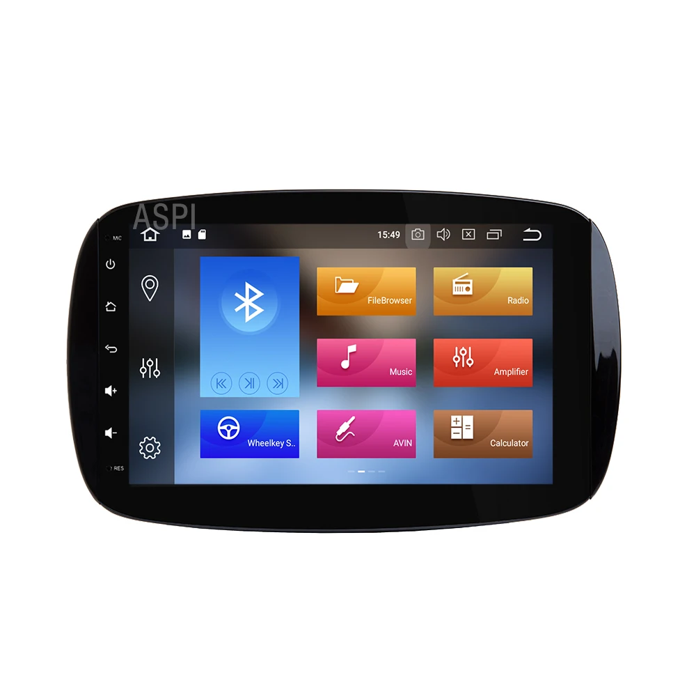 8 ядер Android 0 4G RAM 32G ROM автомобильный dvd плеер для Smart Fortwo 2016 2017 2018 GPS Навигация стерео