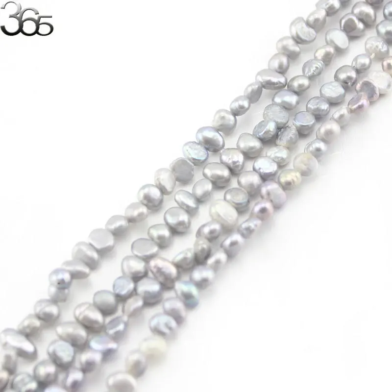 

Free Shipping SR Small 4-5mm Natural White Pink Gray Freshwater BAROQUE Pearl Loose DIY Spacer Beads 14"