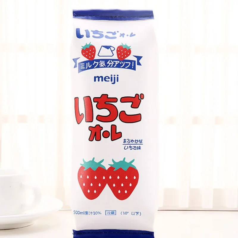 1 шт. пенал для фаст-фуда из полиуретана в стиле Kawaii Chips cheir Popcorm, сумка для вкусной еды, забавный подарок - Цвет: 01