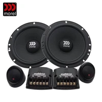free shipping 1 set morel maximo 602 car audio 6 12 2 way 4 ohm component car speaker system made in israel