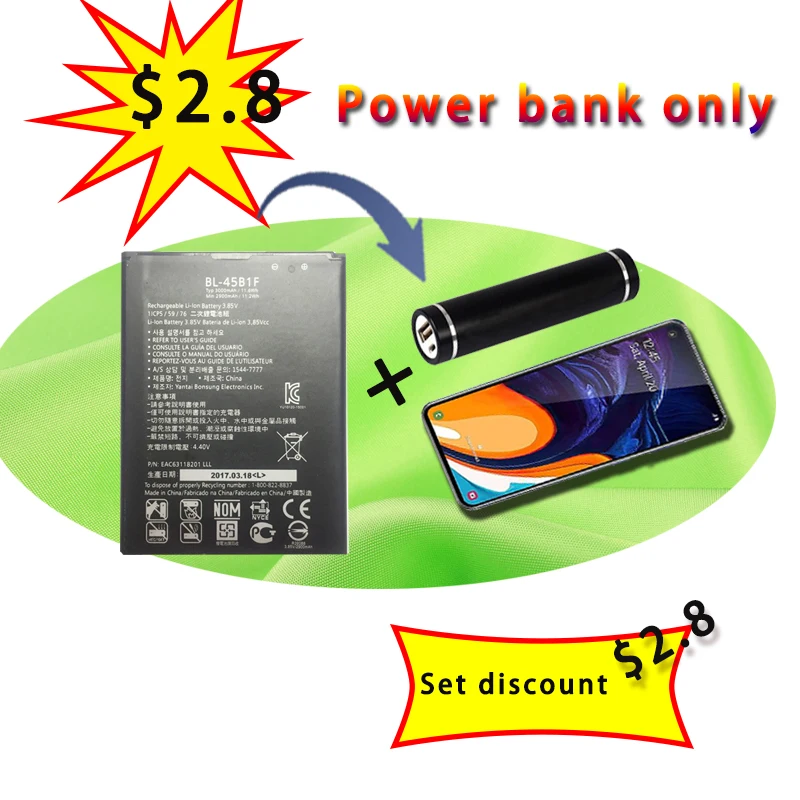 3000mAh BL-45B1F Replace Phone Battery For LG V10 Battery H961N F600 H900 H901 VS990 H968 H960 V10 K520 Phone BL45B1F Batteries