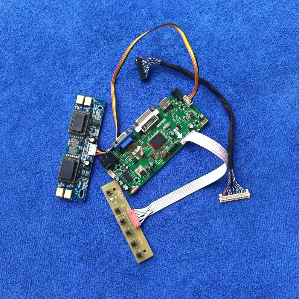 

Controller Card Fit HSD170ME11/HSD170ME13/HT170E01/HT170EX1 4CCFL LCD Display LVDS 30 Pin Kit 1280*1024 DVI VGA HDMI-compatible