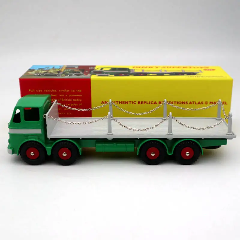 Атлас Dinky toys 935 Leyland Осьминог Плоская тележка с цепями литые модели коллекционный