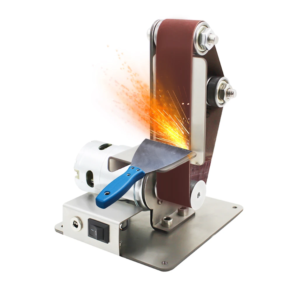 Вертикальная шлифовальная ленточная машина мини сделай сам и полировальная с