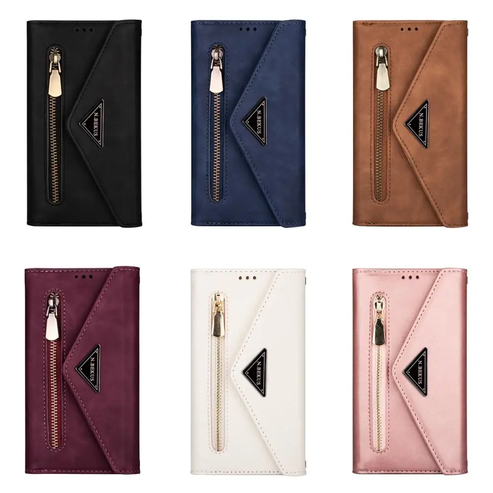 

Zipper Diagonal Flip Wallet A21S Leather Case For Samsung Galaxy A31 A41 A51 A71 A81 A91 A10 A20 A30 A40 A50 A70 Phone Cover Bag