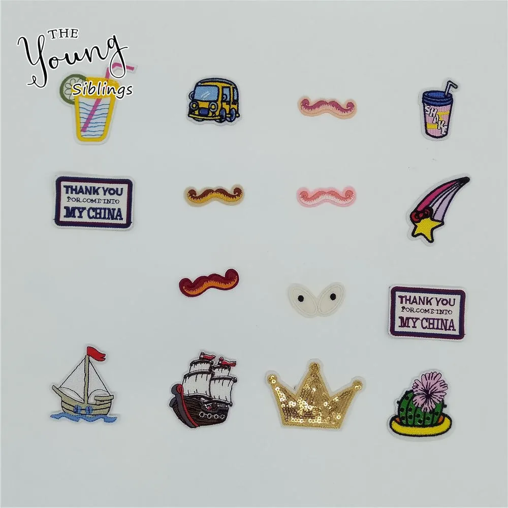 Смешанный клей для горячего расплава утюжок на пластыри милые Значки глаз