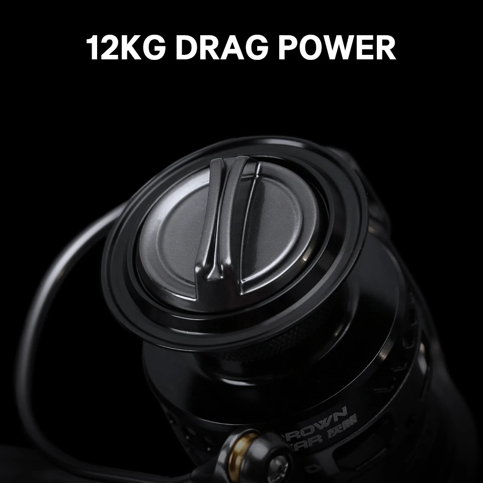 

TSURINOYA Carp Fishing Reel BROWN BEAR 3000 4000 5000 6000 7000 9+1 12-20KG Full Metal Feeder Reel Saltwater Spinning Wheel