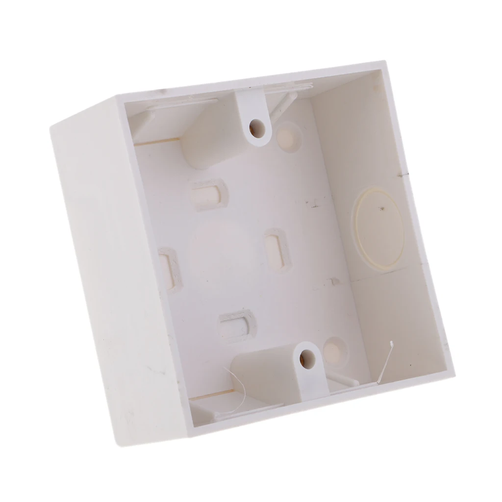 Новинка горячая Распродажа одноместная розетка задняя коробка для RJ45 сетевая