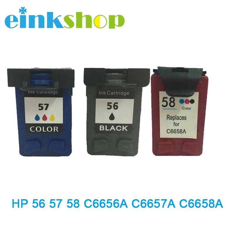 

Einkshop compatible ink cartridge C6656A C6657A C6658A For HP 56 57 58 for hp Officejet J5500 All-in-One Series J5508 J5520