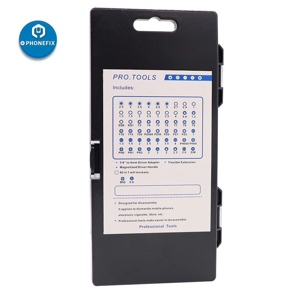 100 в 1 мобильный телефон ремонт отвертка Набор инструментов Съемник элементов