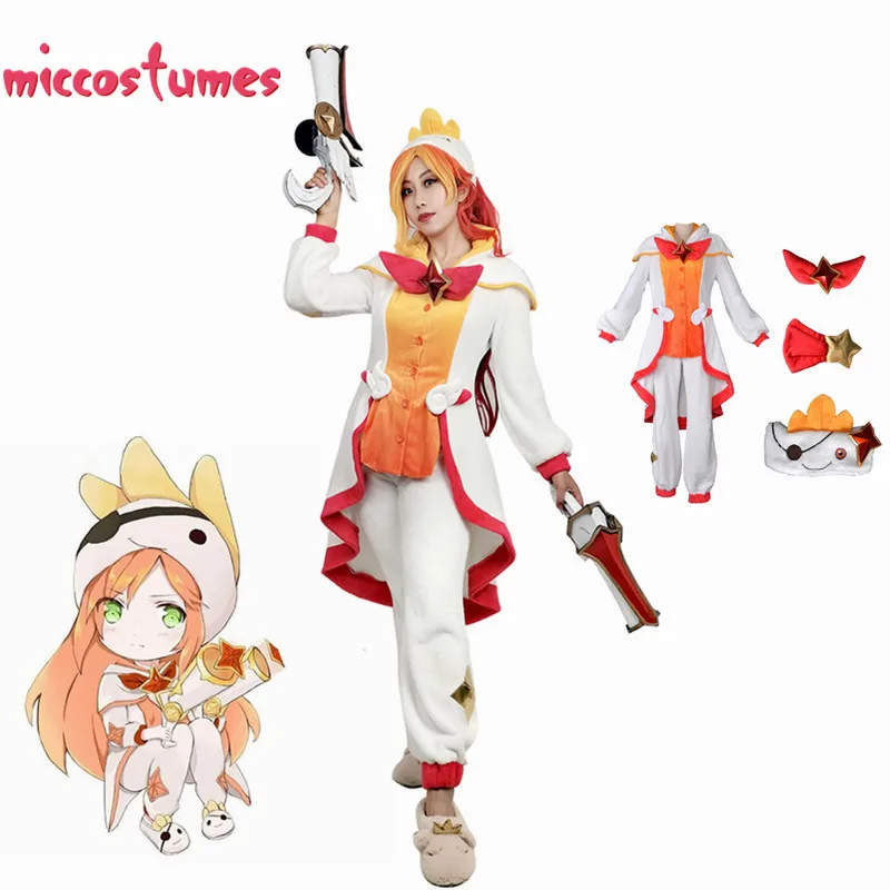 Пижама Guardian Miss Fortune женская пижама с длинными рукавами костюм для Хэллоуина