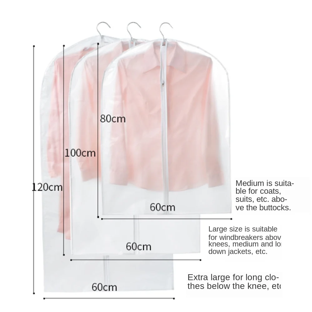 

Clothes Hanger Clothes Clothes Suit Coat Dust Cover Household Storage Bags Bags Storage Bags Wardrobe Hangers