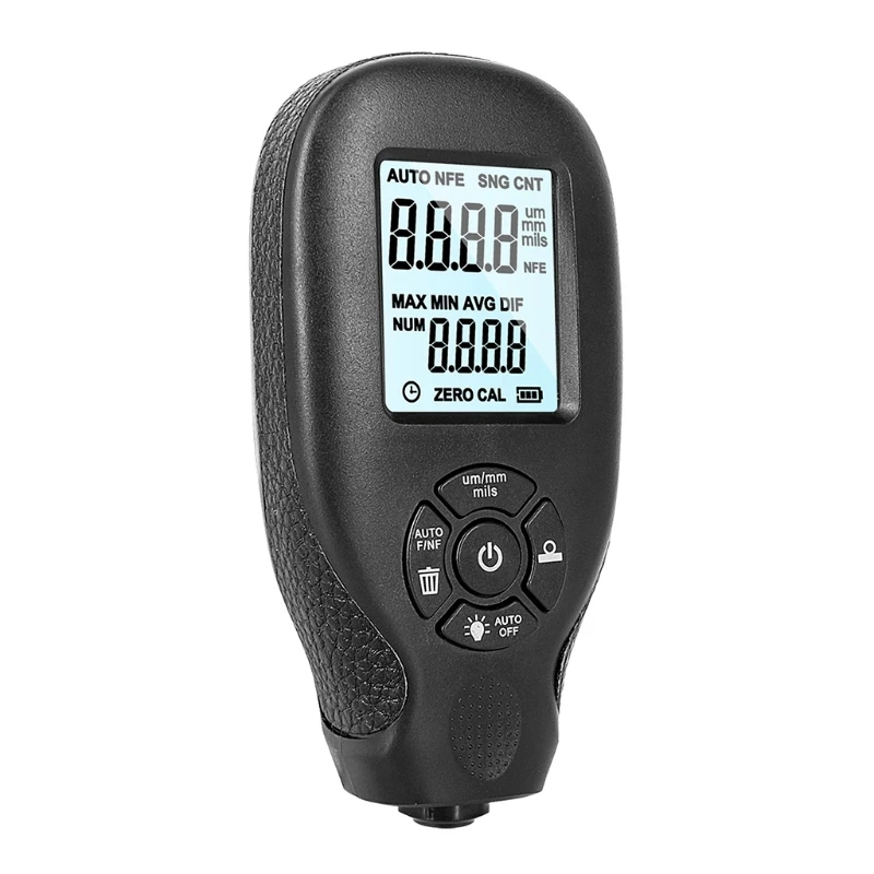 

Paint Coating Thickness Gauge Digital Mil Thickness Meter with Backlight LCD Display Compatible with Car Automotive