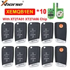 Супер-пульт дистанционного управления Xhorse Key XEMQB1EN MQB типа VVDI с чипом XT27A01 XT27A66 для VVDI2  VVDI MINI Tool  Max автомобильный ключевой программатор