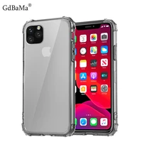 thicken protection phone case for iphone 11 pro max x xs max strengthen silicon clear 4 corner cover for iphone xr 6 6s 7 8 plus